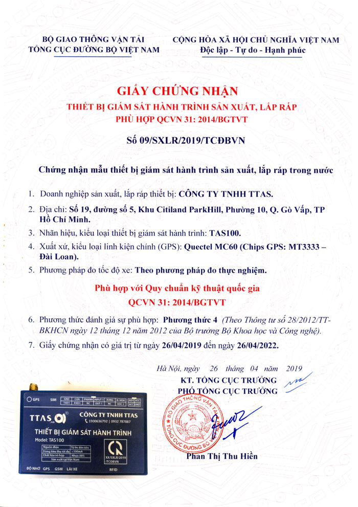 TTAS – Đồng hành trên từng cây số